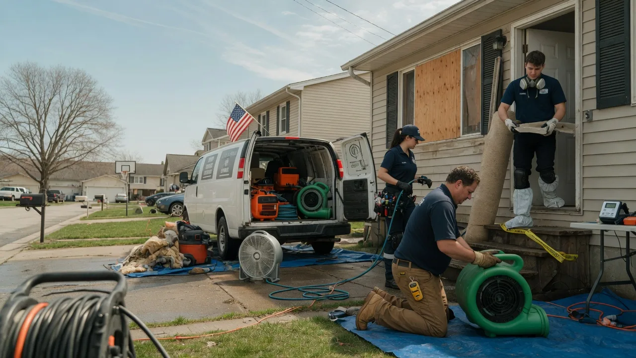 Water Damage Restoration in Dublin, PA near me
